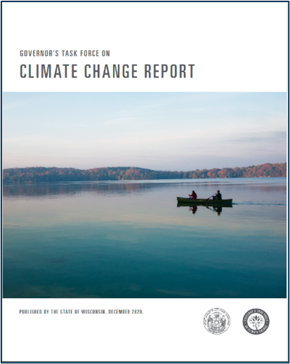 Governor's Task Force on Climate Change Report cover image
